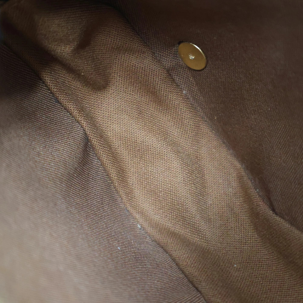 Louis Vuitton Pochette Gange Body Bag Leather Brown